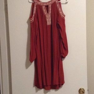Long sleeve peasant dress!